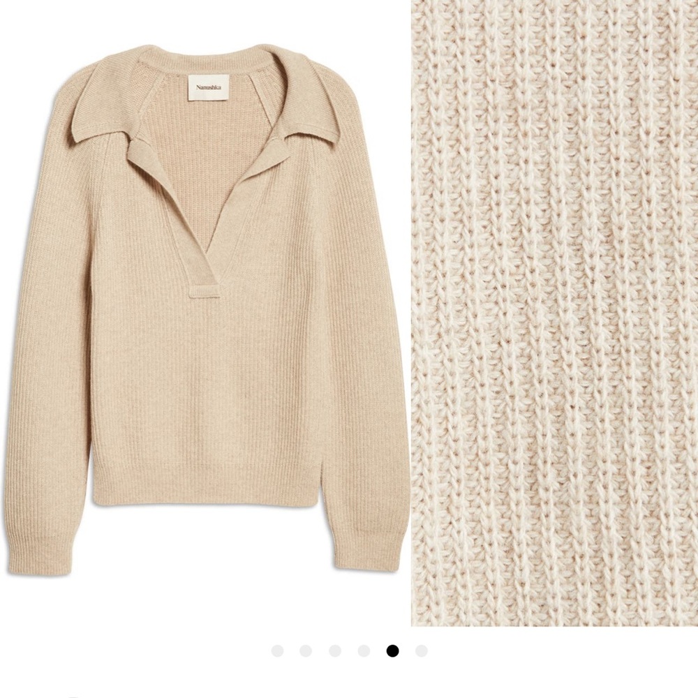 Nanushka Cream Sweater